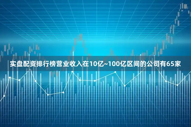 实盘配资排行榜营业收入在10亿~100亿区间的公司有65家