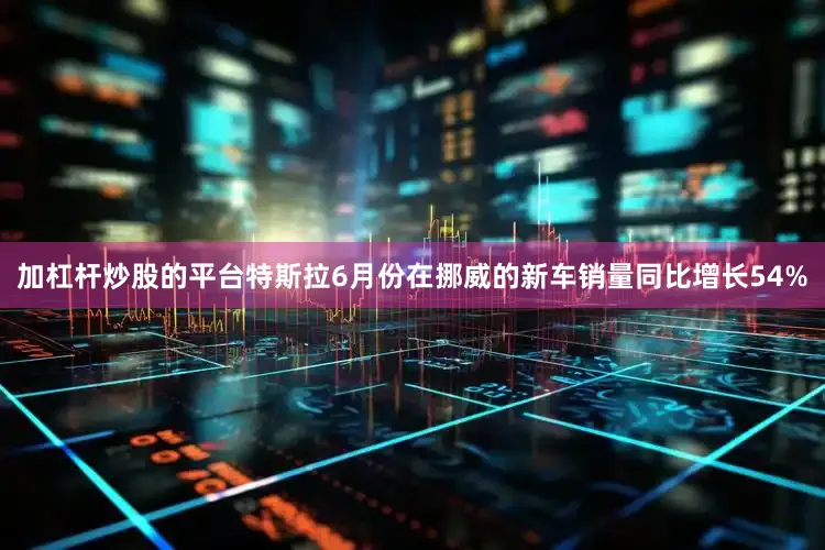 加杠杆炒股的平台特斯拉6月份在挪威的新车销量同比增长54%