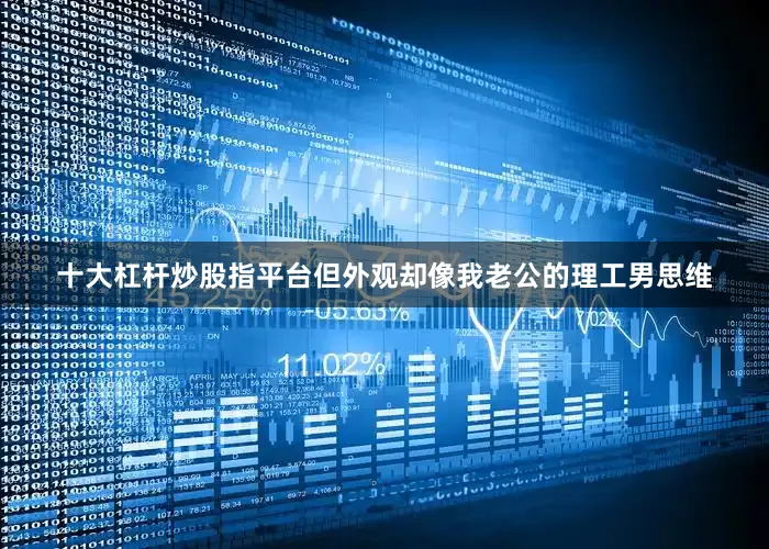 十大杠杆炒股指平台但外观却像我老公的理工男思维